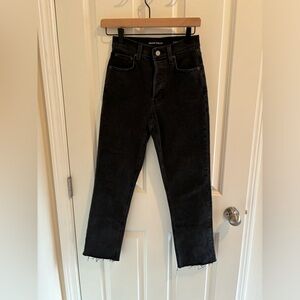 Denim Forum Arlo High Rise Straight Jean